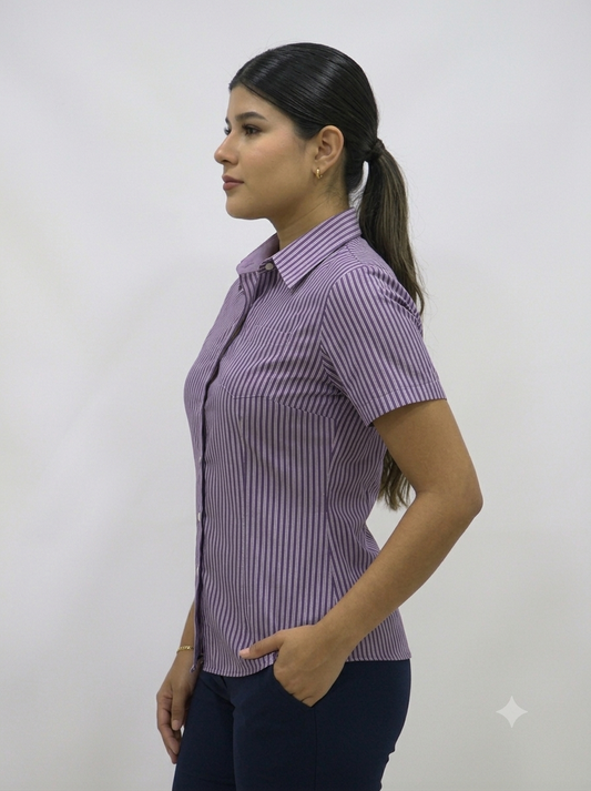 Blusa Manga Corta Modelo - 2015