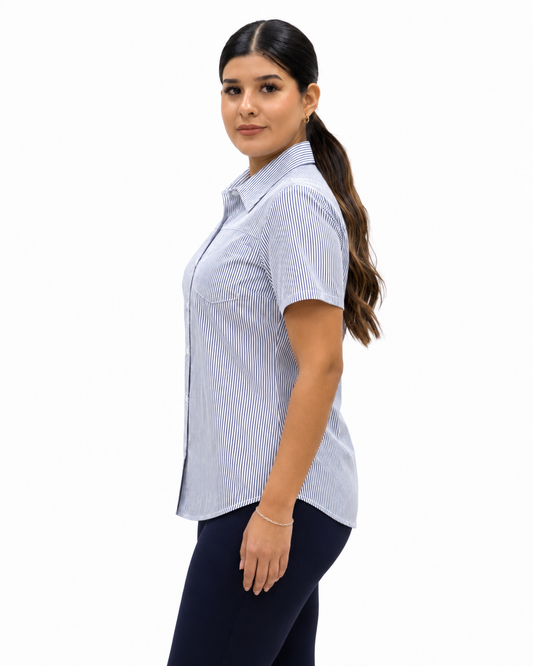 Blusa Manga Corta Modelo - 2016