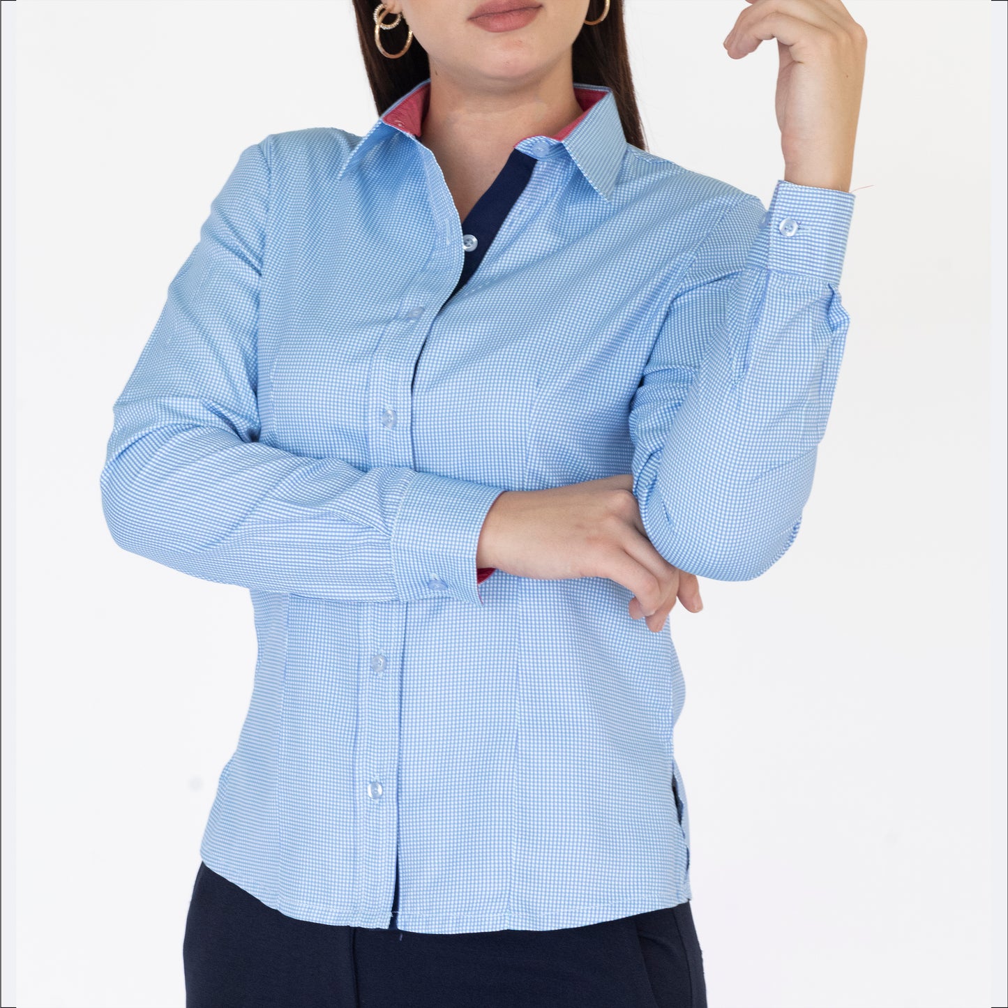 Blusa Manga Larga Modelo - Quebec 03 Azul