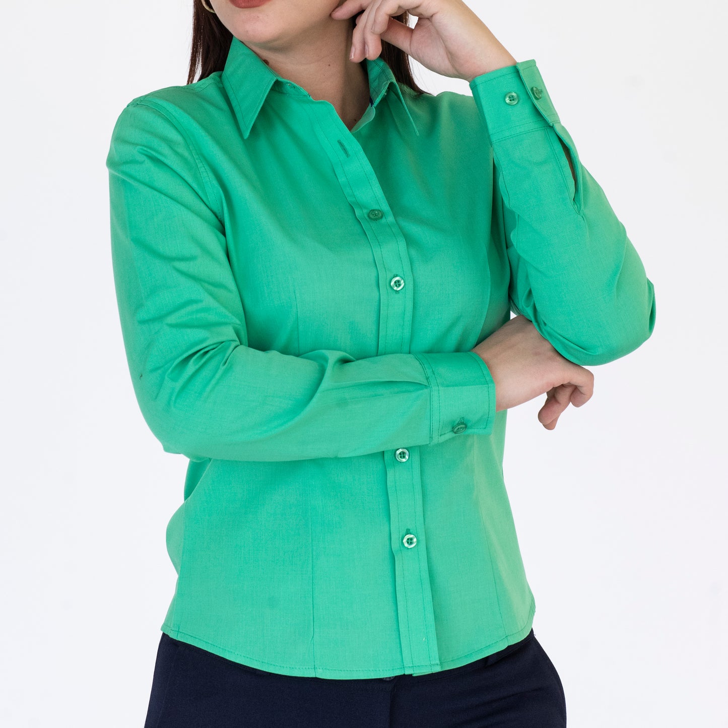 Blusa Manga Larga Modelo - Toscana 03 Verde Limón