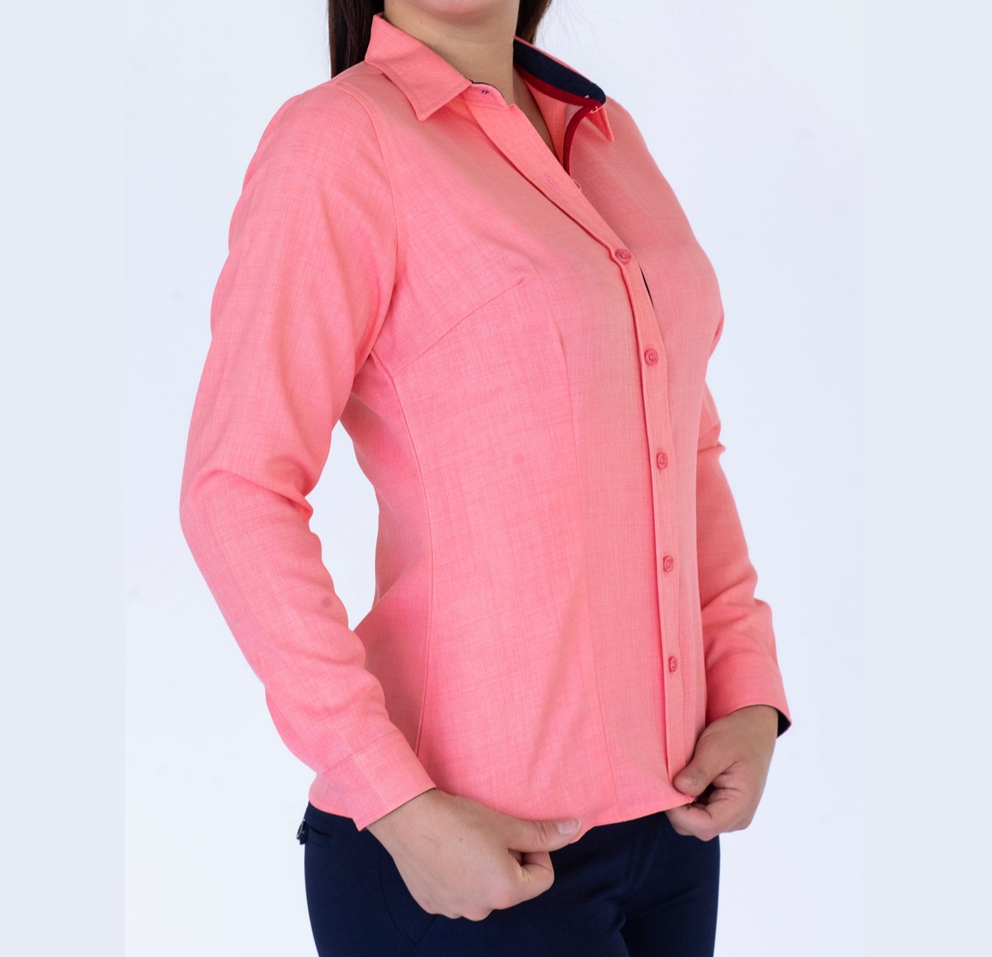 Blusa Manga Larga Modelo - Shila Rosa