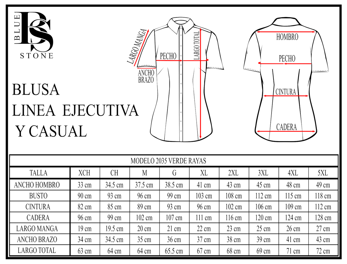 Blusa Manga Corta Modelo - 2035 Verde