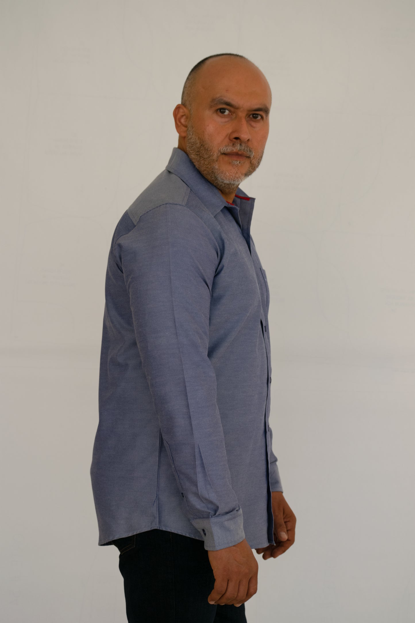 Camisa Hombre Moda Juvenil Lisa Plumbago 2