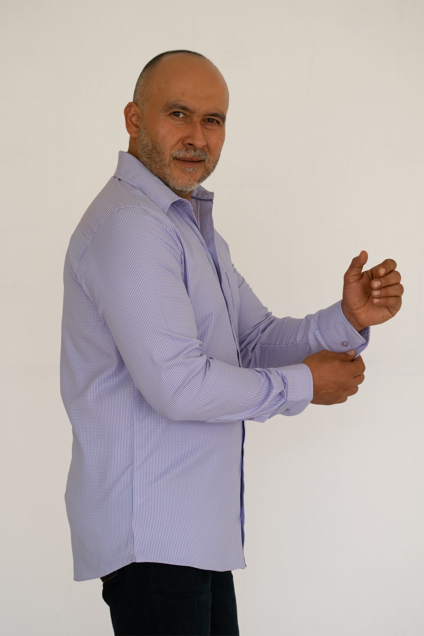 Camisa Hombre Moda Juvenil Modelo Quebec Lila
