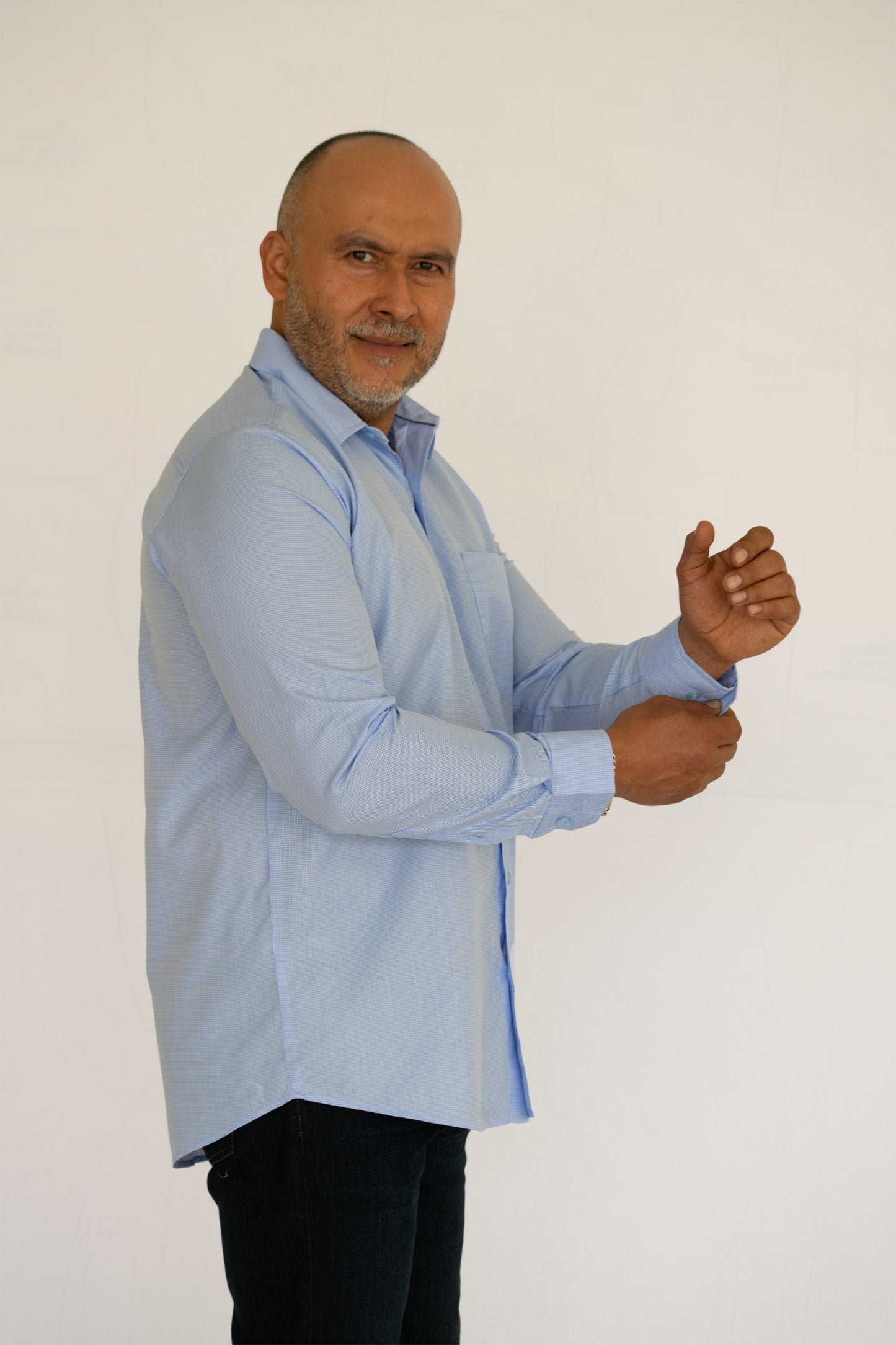 Camisa Manga Larga Hombre Modelo A-20