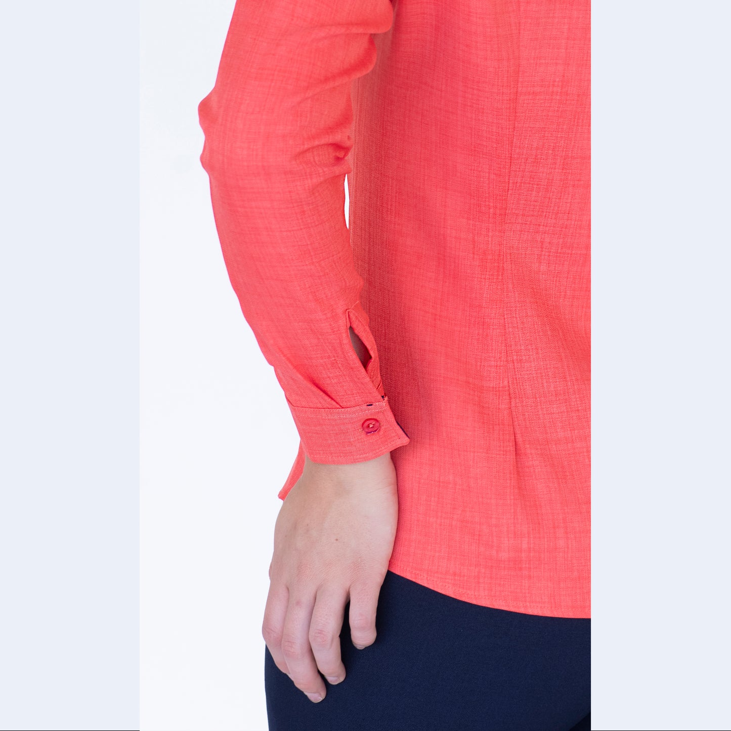 Blusa Manga Larga Modelo - Shila Coral