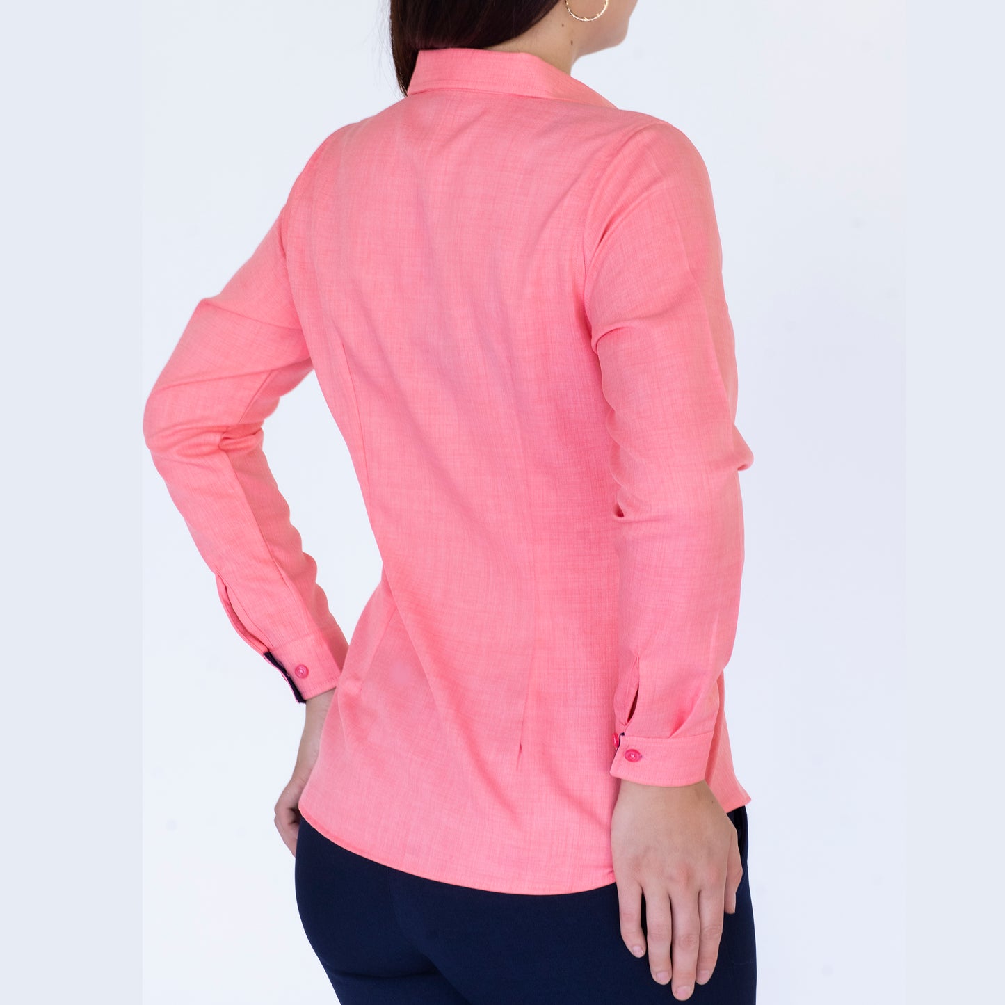 Blusa Manga Larga Modelo - Shila Rosa