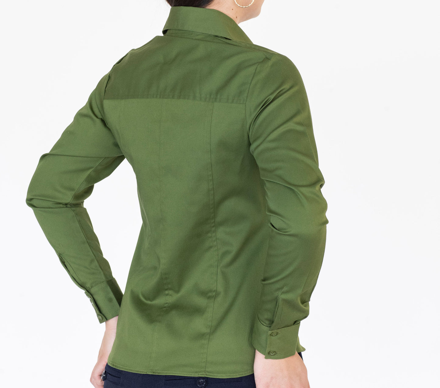 Blusa Manga Larga Modelo - 100 Verde Manzana