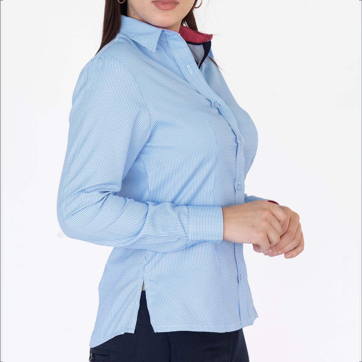 Blusa Manga Larga Modelo - Quebec 03 Azul