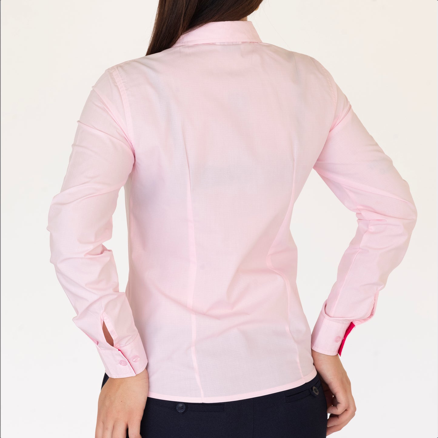 Blusa Manga Larga Modelo - Pique Glow Rosa