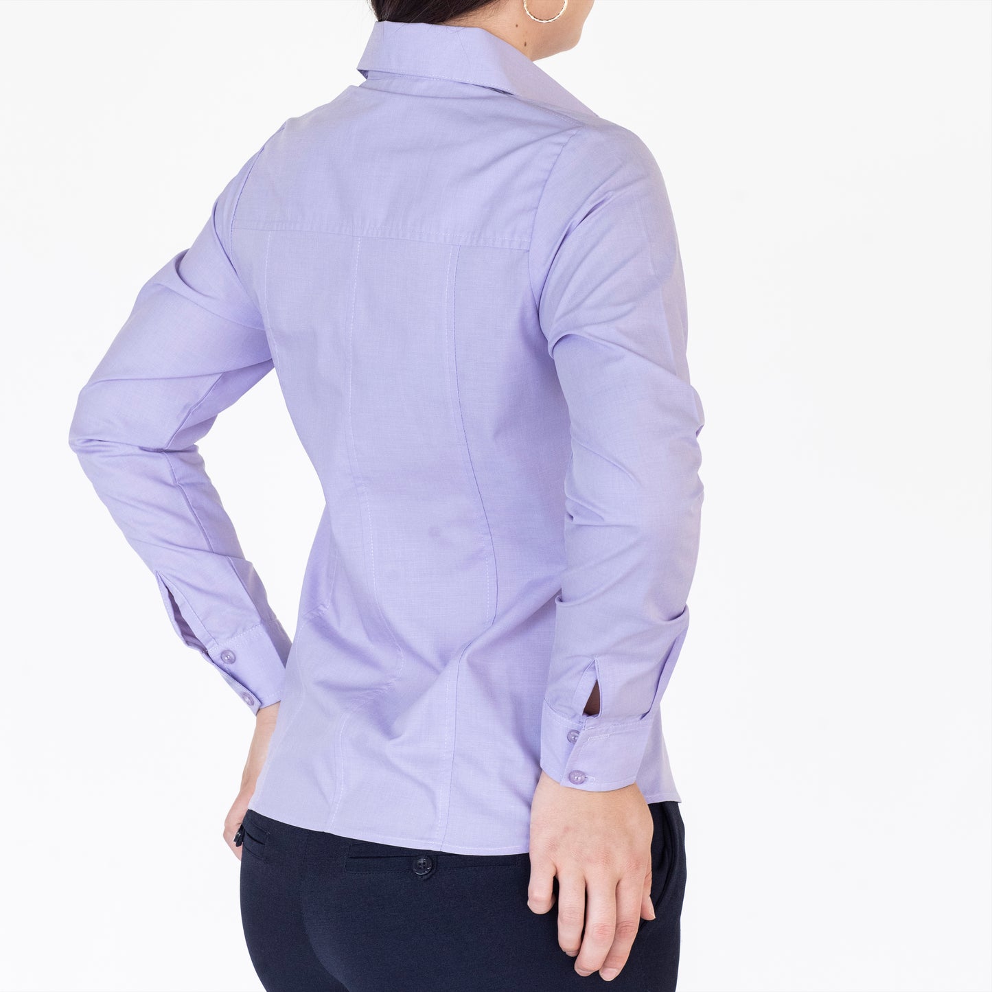 Blusa Manga Larga Modelo - 2024 Lila