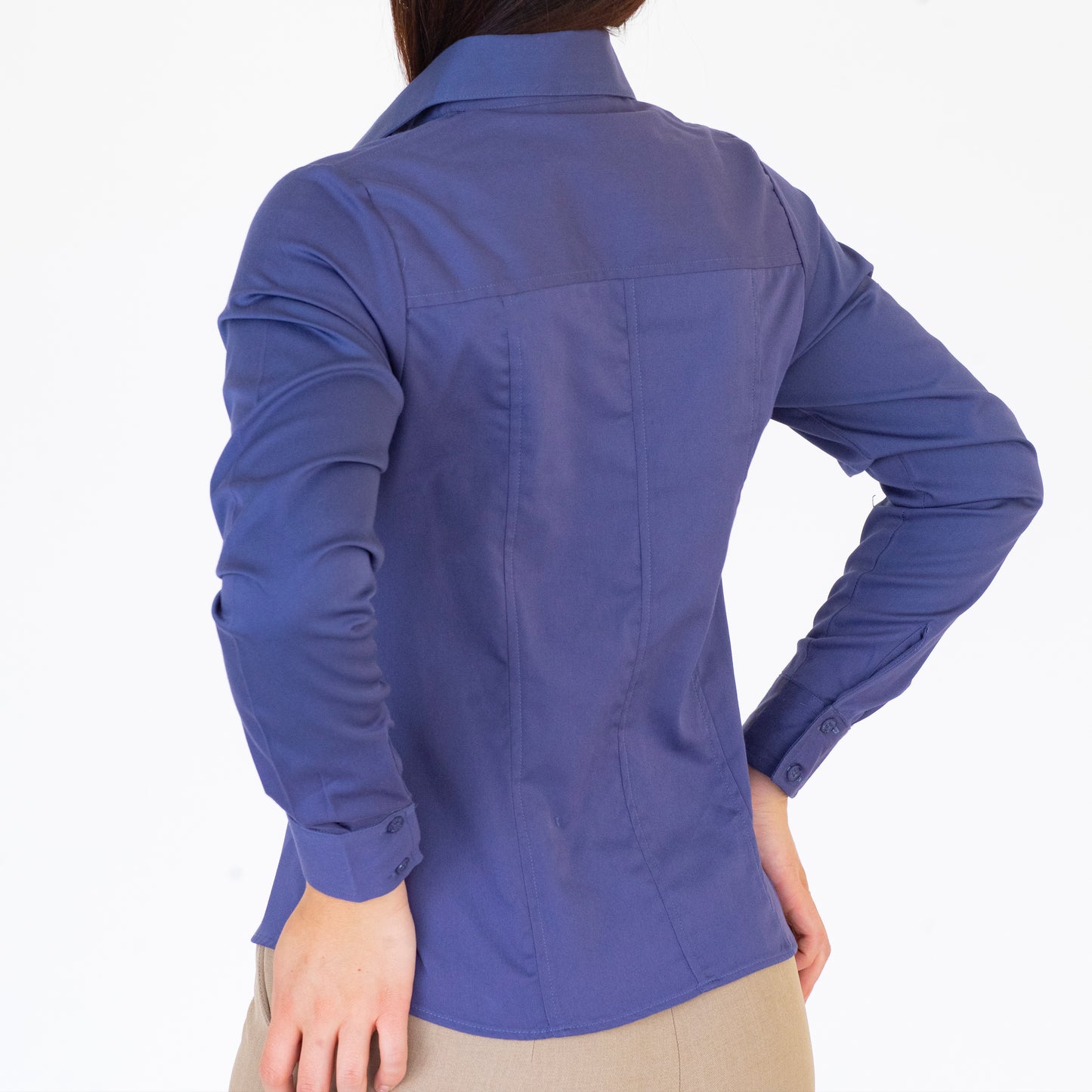 Blusa Manga Larga Modelo - 100 Plumbago 2