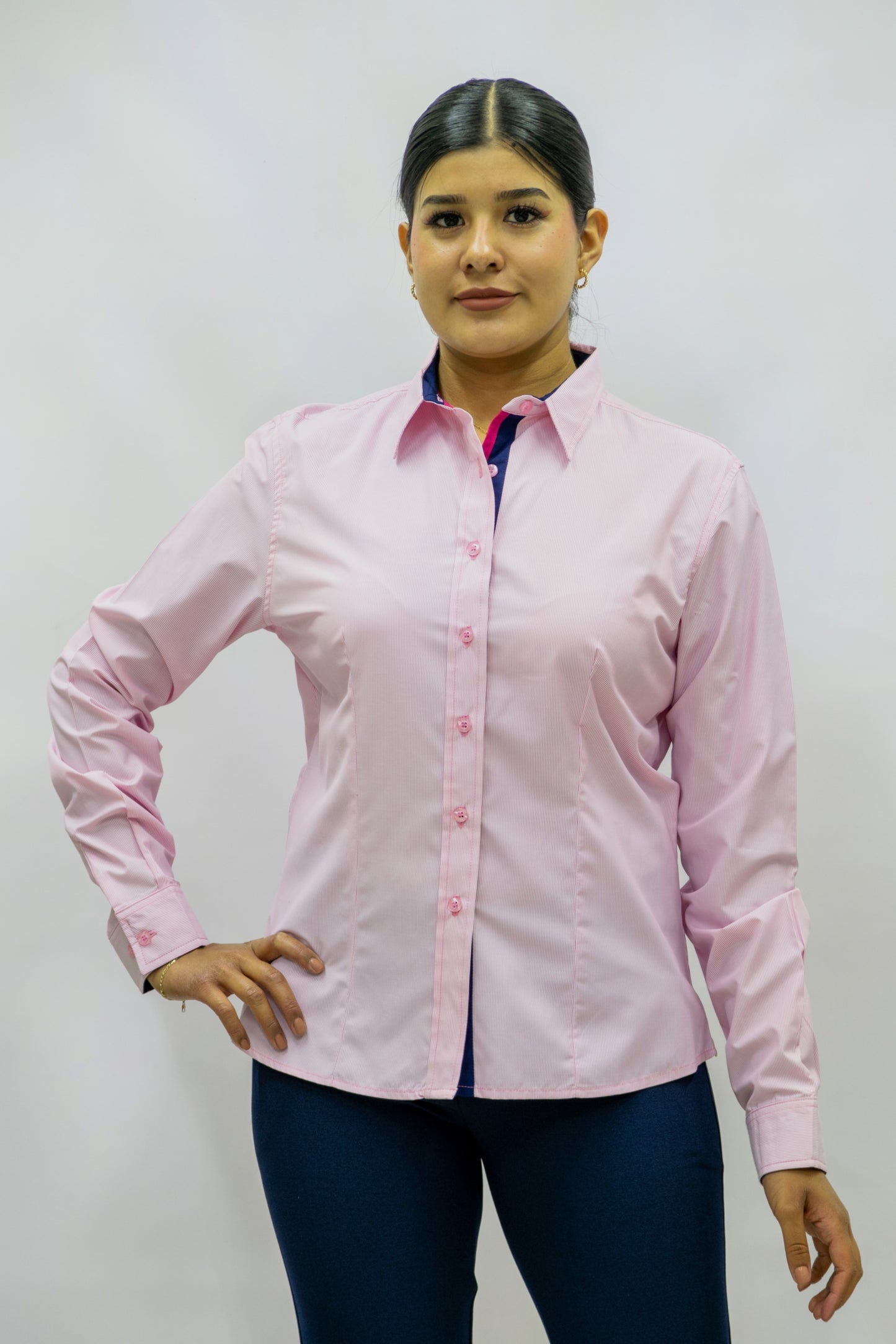 Blusa Manga Larga Modelo - 441 Rosa