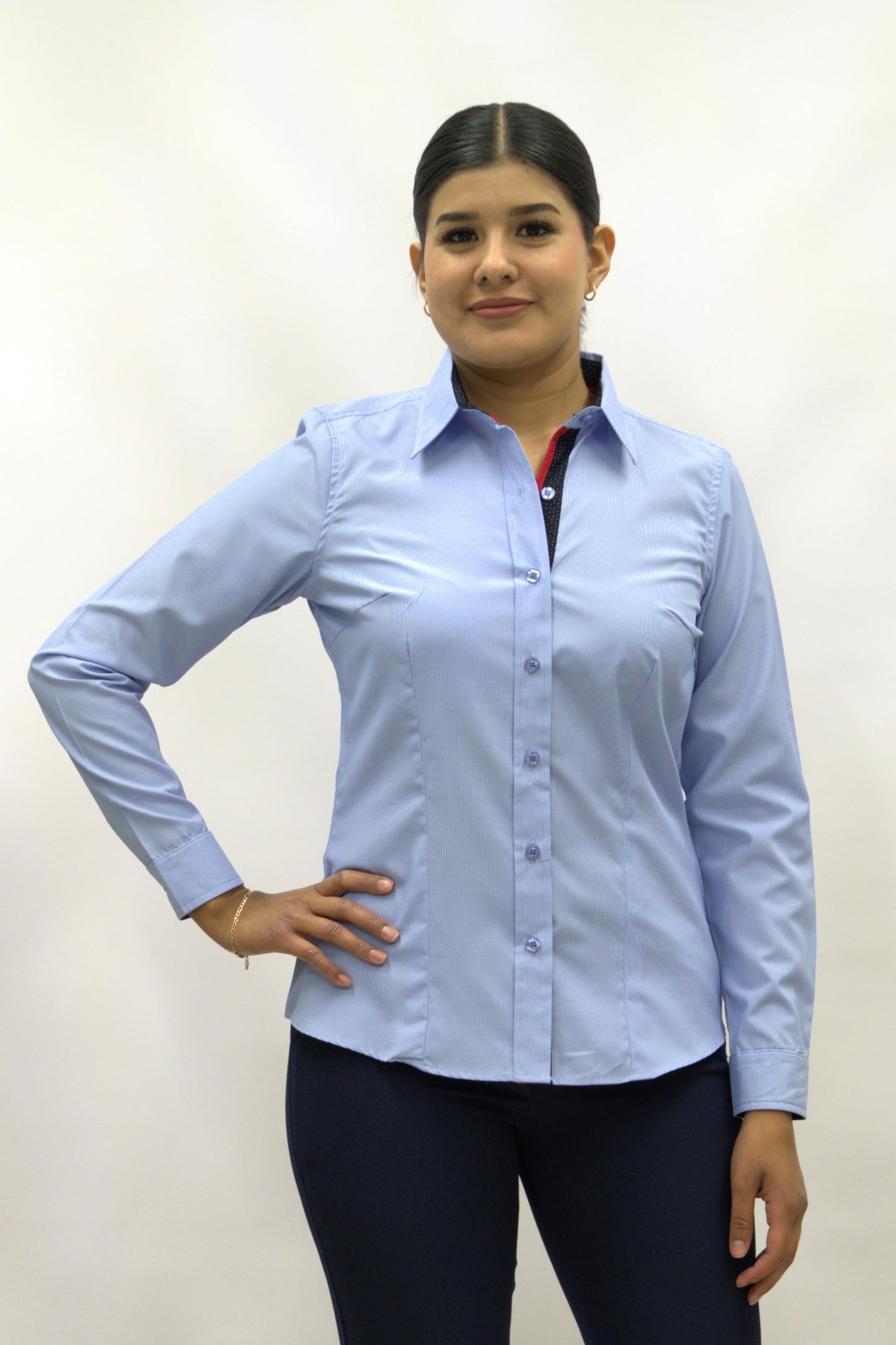 Blusa Manga Larga Modelo - Focus 09 Plumbago