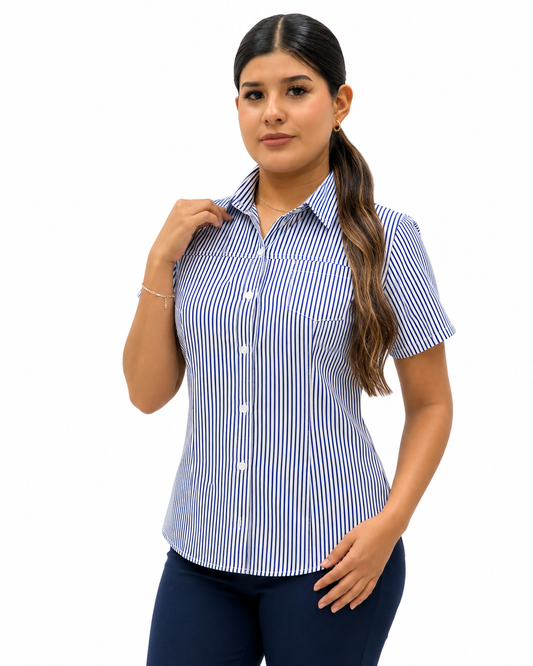 Blusa Manga Corta Modelo - 2030