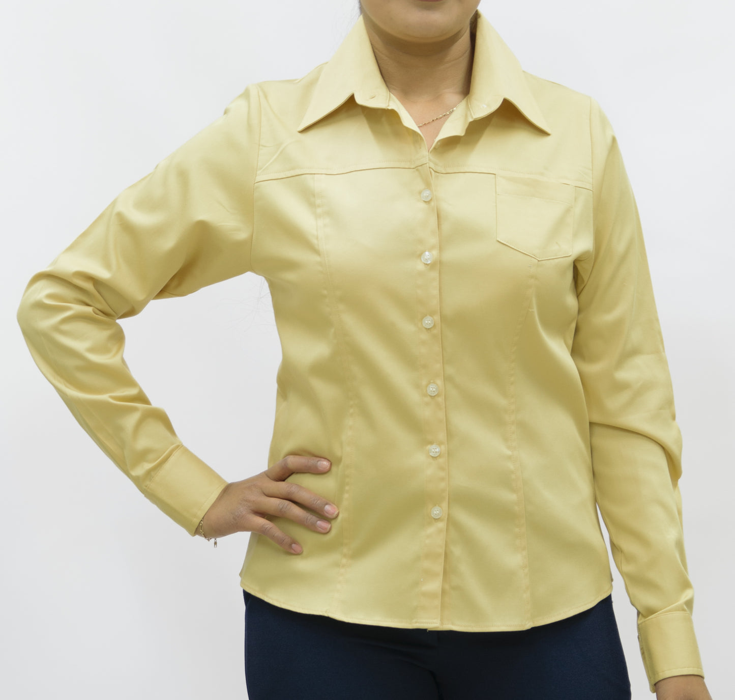 Blusa Manga Larga Modelo - 100 Paja