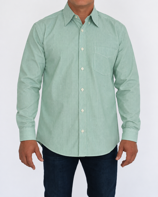 Camisa Hombre Moda Juvenil Modelo 2026 Manga Larga