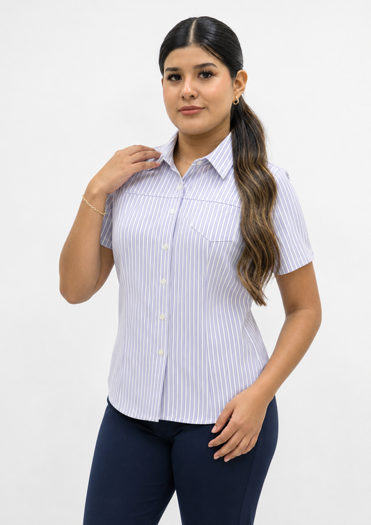 Blusa Manga Corta Modelo - 2018