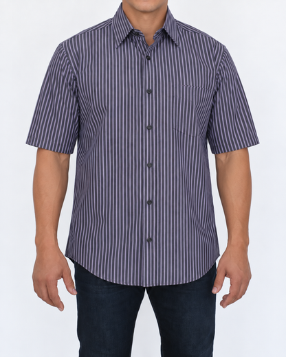 Camisa Hombre Moda Juvenil Modelo 2029 Manga Corta