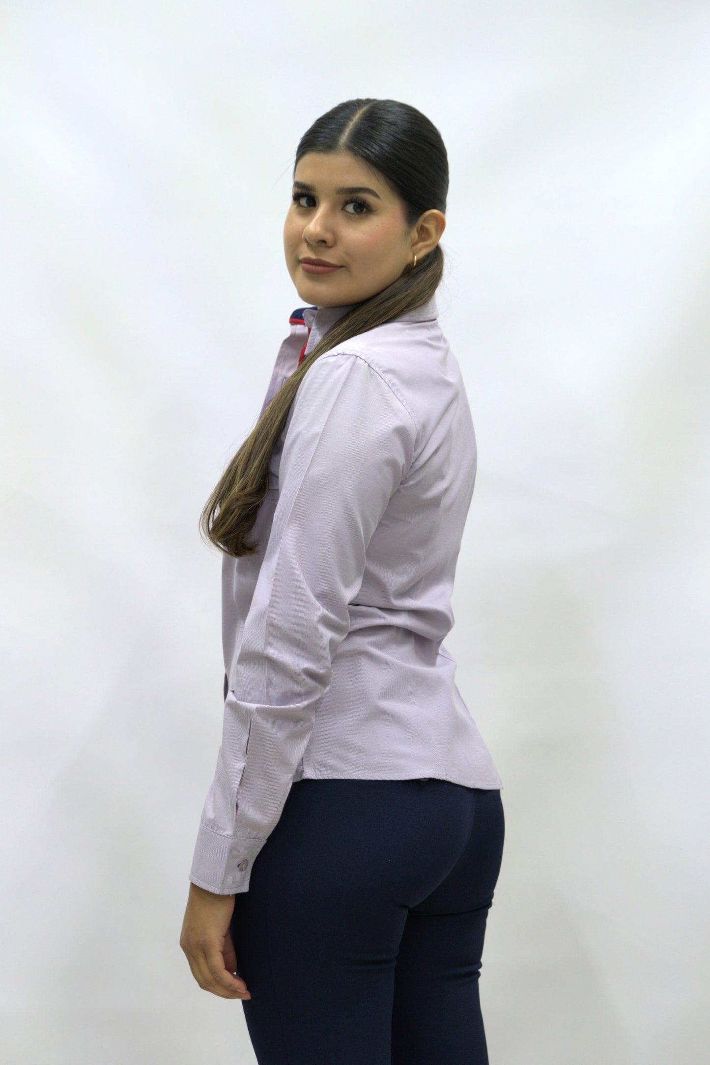 Blusa Manga Larga Modelo - Villela Lila