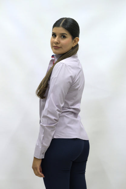 Blusa Manga Larga Modelo - Villela Lila