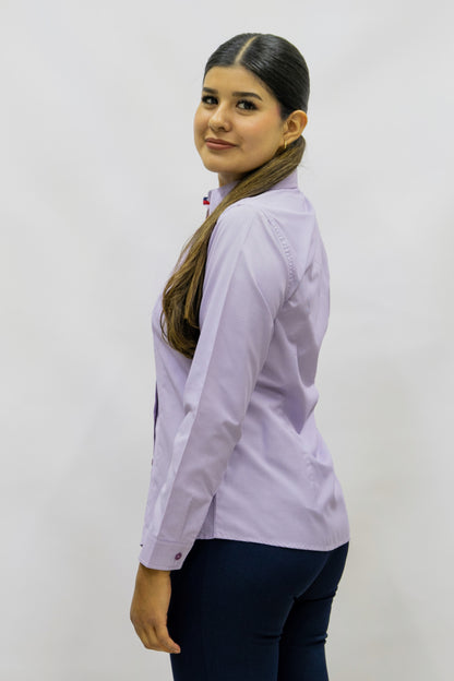 Blusa Manga Larga Modelo - I-420 Lila