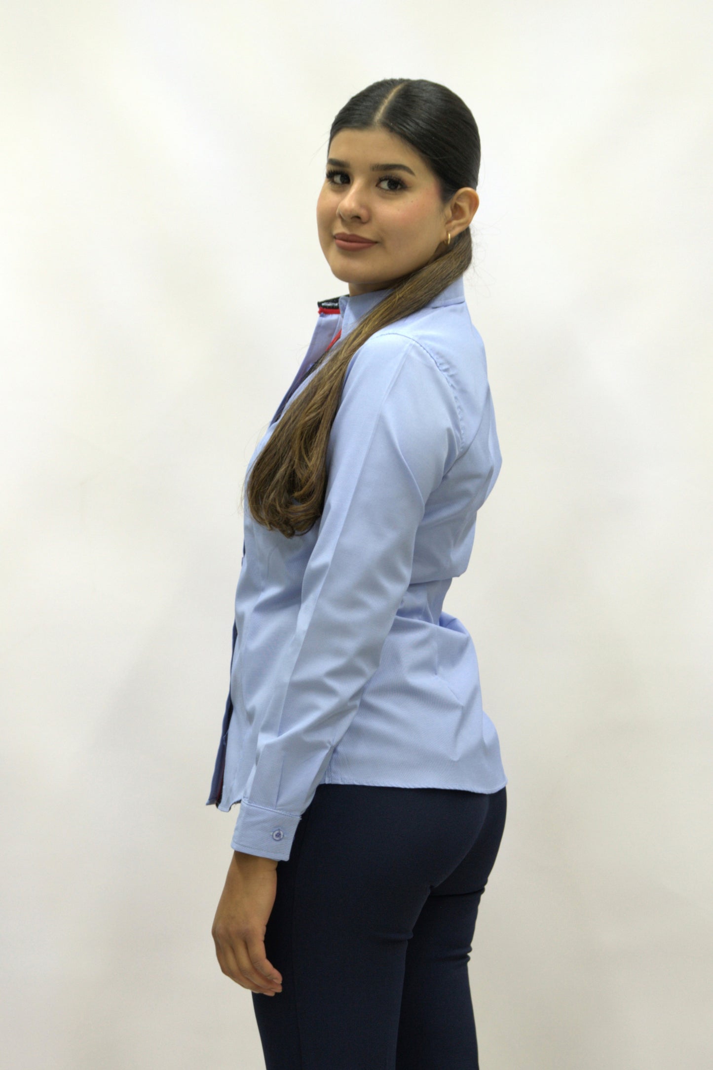 Blusa Manga Larga Modelo - Focus 09 Plumbago