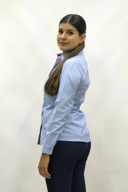 Blusa Manga Larga Modelo - Focus 09 Plumbago