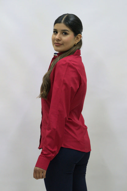 Blusa Manga Larga Modelo - 2037 Rojo