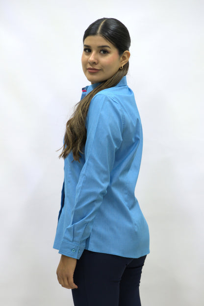 Blusa Manga Larga Modelo - 420 Azul