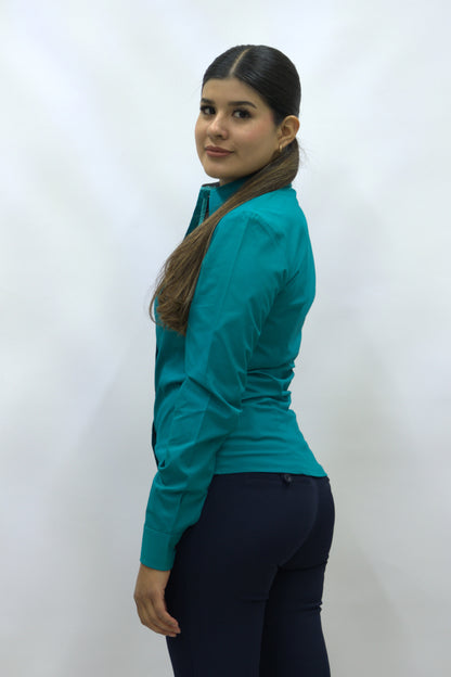 Blusa Manga Larga Modelo - 2038 Verde