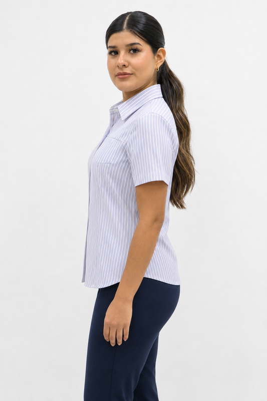 Blusa Manga Corta Modelo - 2018