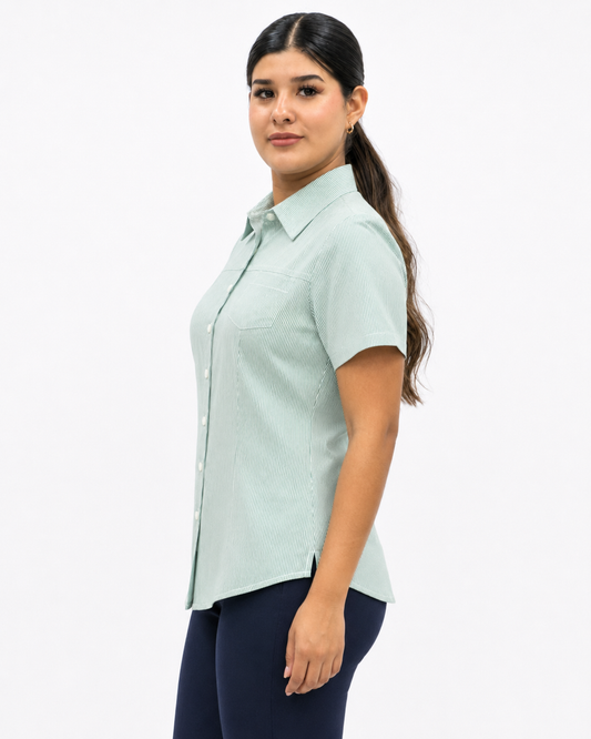 Blusa Manga Corta Modelo - 2026