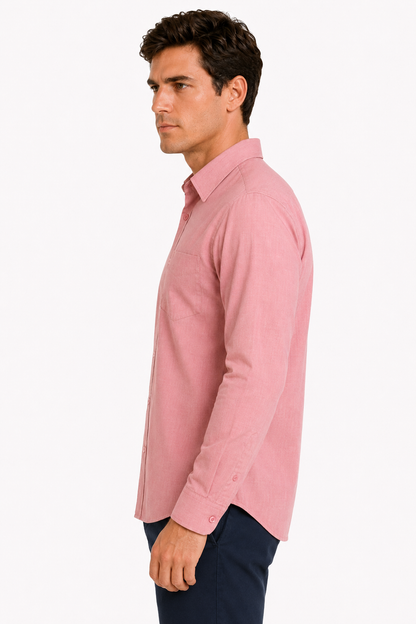 Camisa Hombre Moda Juvenil Toscana 06 Manga Larga