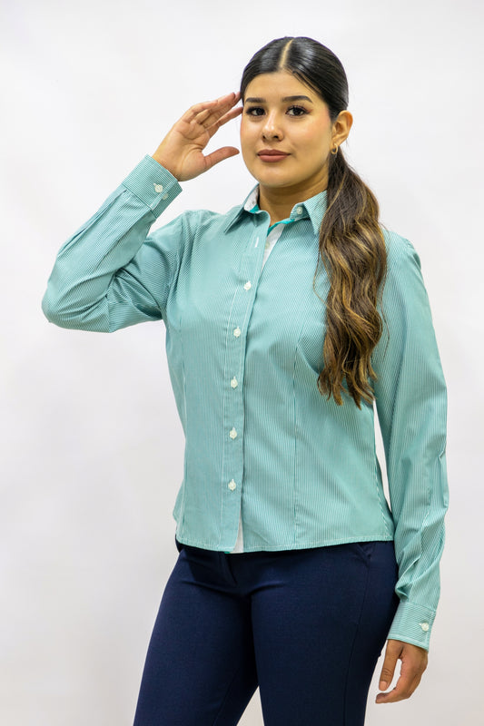 Blusa Manga Larga Modelo - 2035 Verde