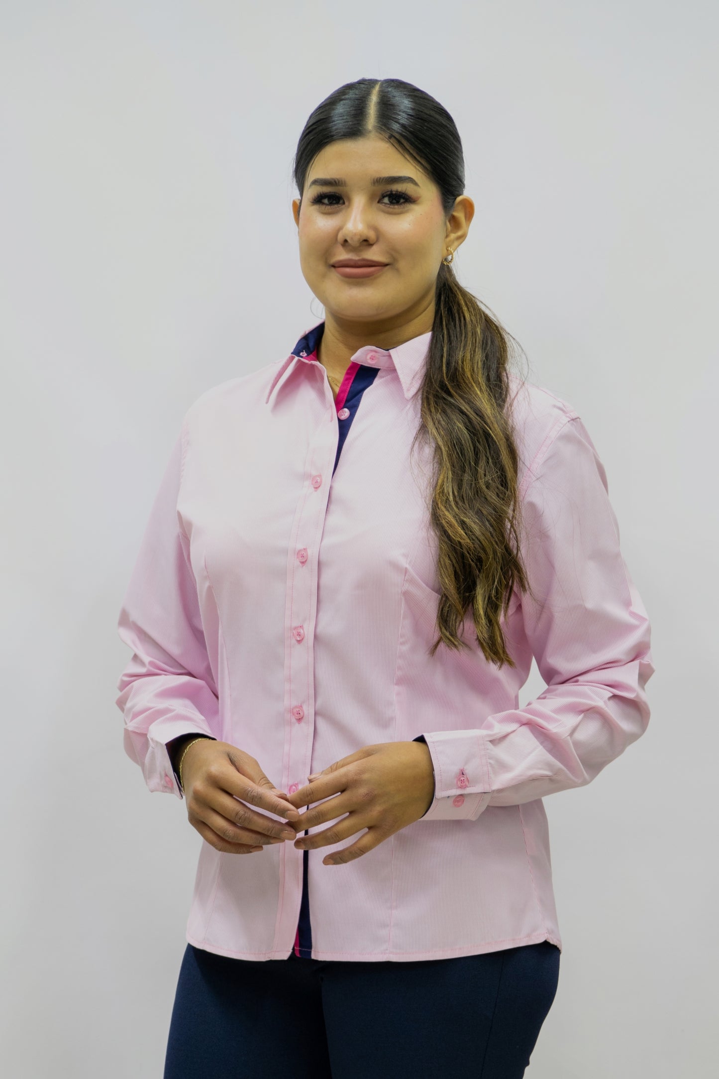 Blusa Manga Larga Modelo - 441 Rosa