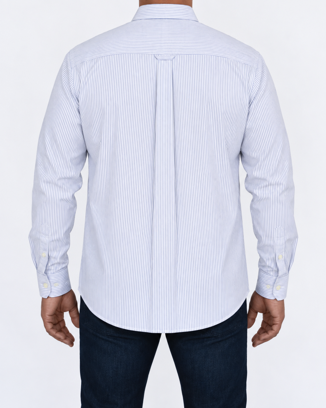 Camisa Hombre Moda Juvenil Modelo 2017 Azul Manga Larga