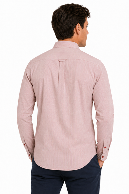 Camisa Hombre Moda Juvenil Modelo Oslo Rayas