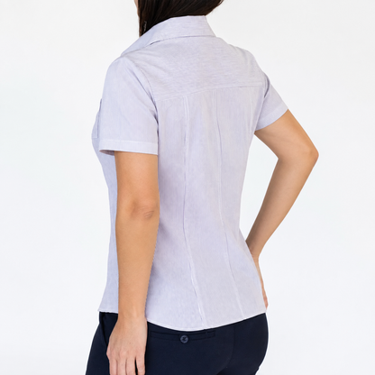 Blusa Manga Corta Modelo - 2023 Lila