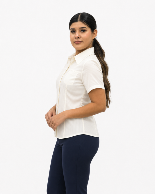 Blusa Manga Corta Modelo - Isabella Arena