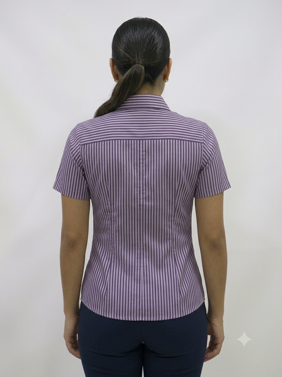 Blusa Manga Corta Modelo - 2015