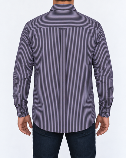 Camisa Hombre Moda Juvenil Modelo 2029 Manga Larga