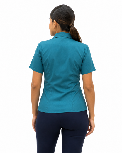 Blusa Manga Corta Modelo - 2038 Verde