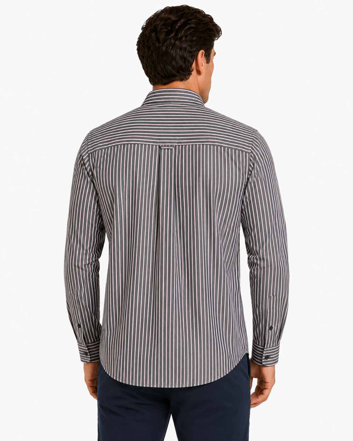 Camisa Hombre Moda Juvenil 2027 Manga Larga