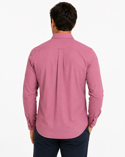 Camisa Hombre Moda Juvenil 2039 Manga Larga