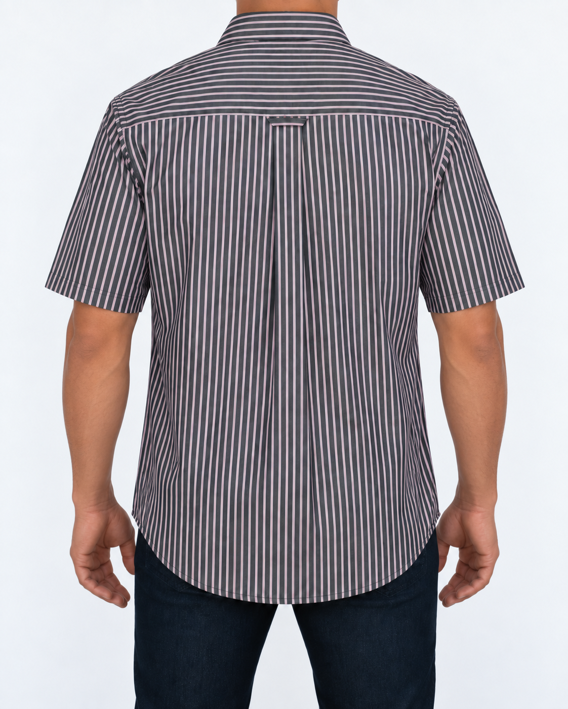Camisa Hombre Moda Juvenil Modelo 2027 Manga Corta