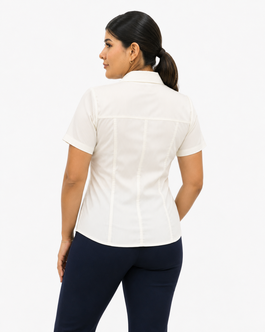 Blusa Manga Corta Modelo - Isabella Arena