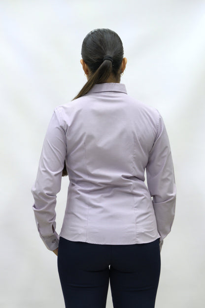Blusa Manga Larga Modelo - Villela Lila