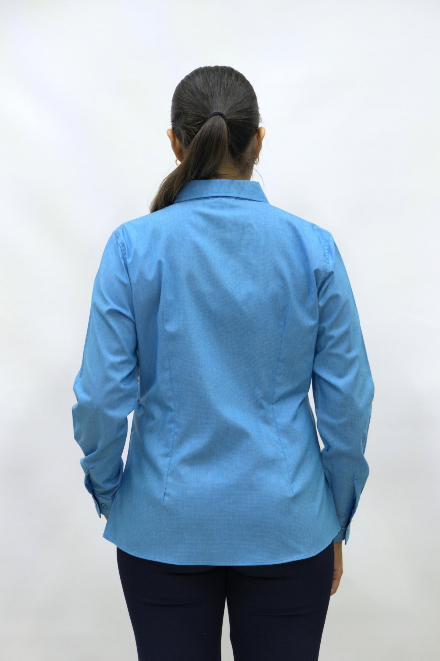 Blusa Manga Larga Modelo - 420 Azul