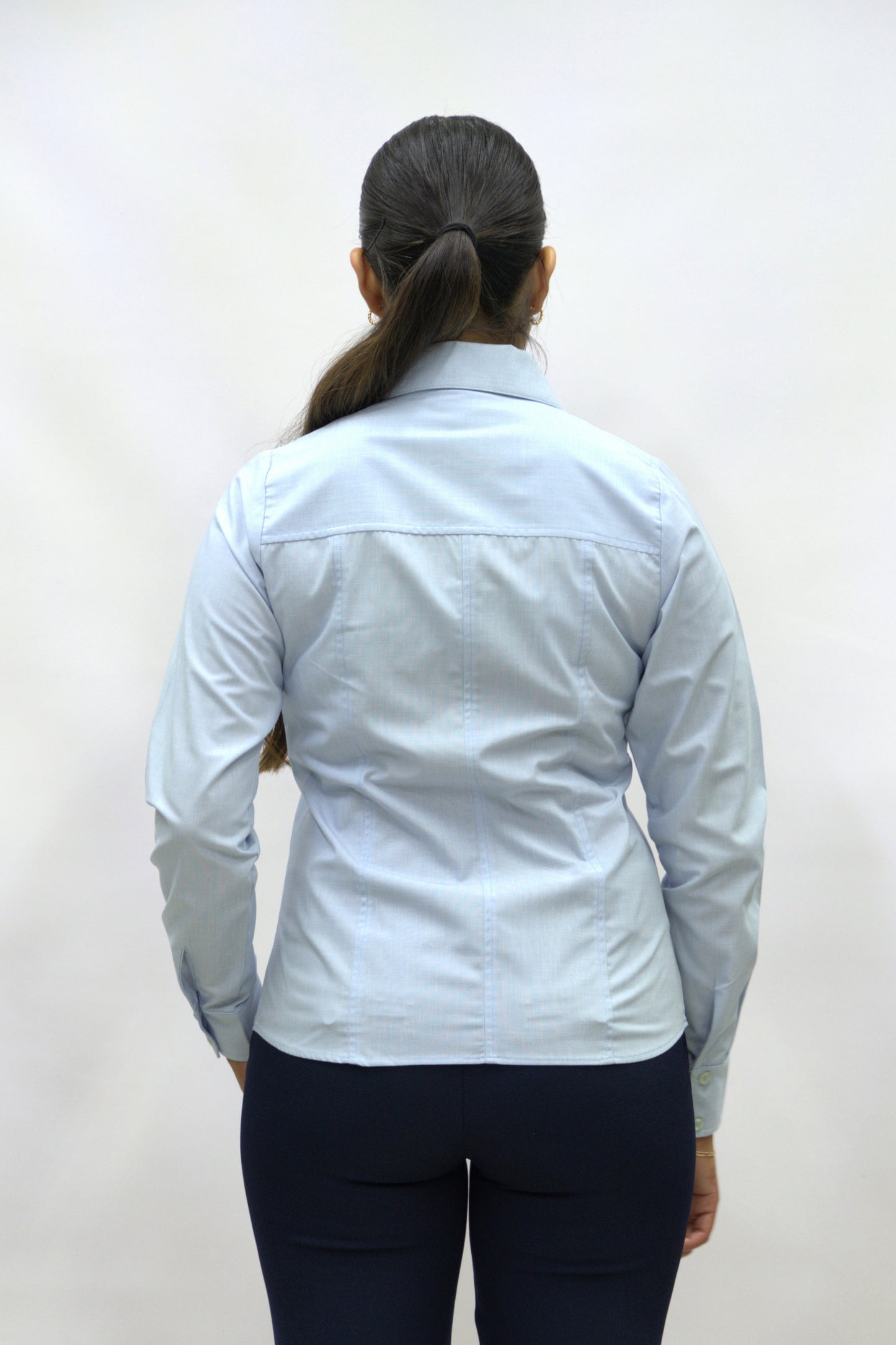 Blusa Manga Larga Modelo - 2022 Azul Cielo